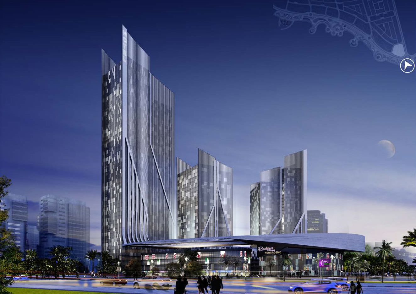 Al Nakheel Towers -Infinity Tower0